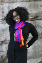 Load image into Gallery viewer, Striped Dress Scarf - Various Colors
